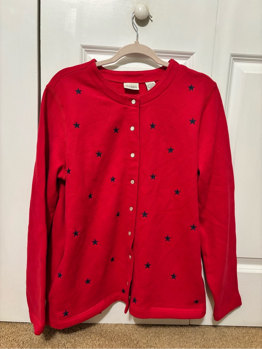Classic Elements Red Snap-Front Top